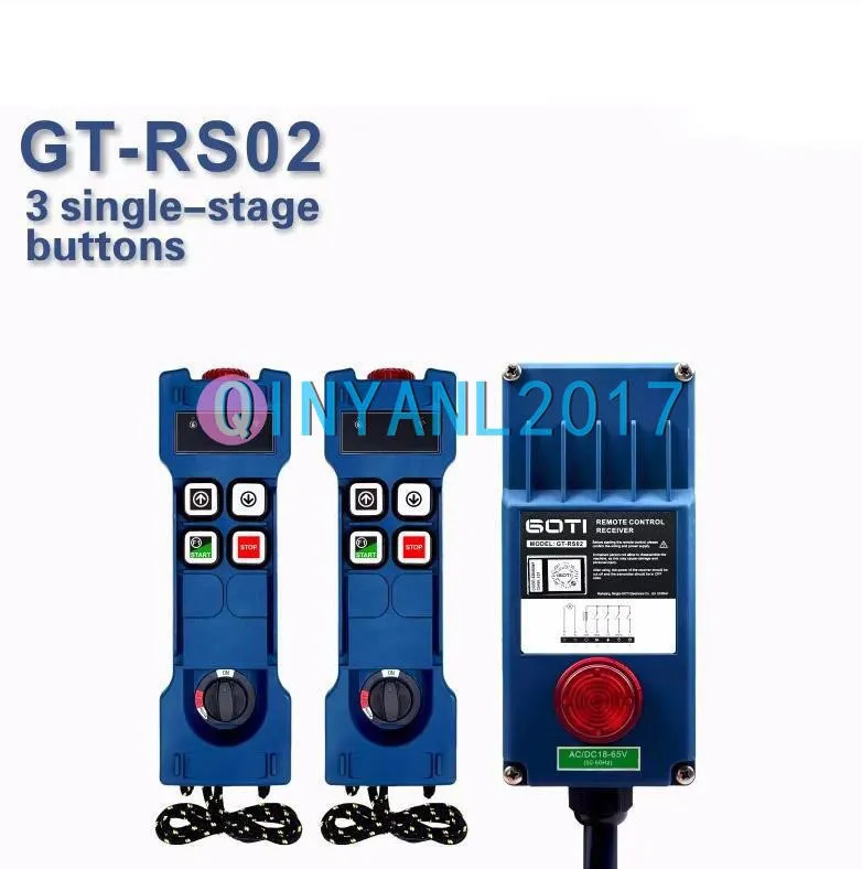 Таль GT-RS02 Industrial Radio Wireless Crane Hoist Remote Control Switch 1T+1R