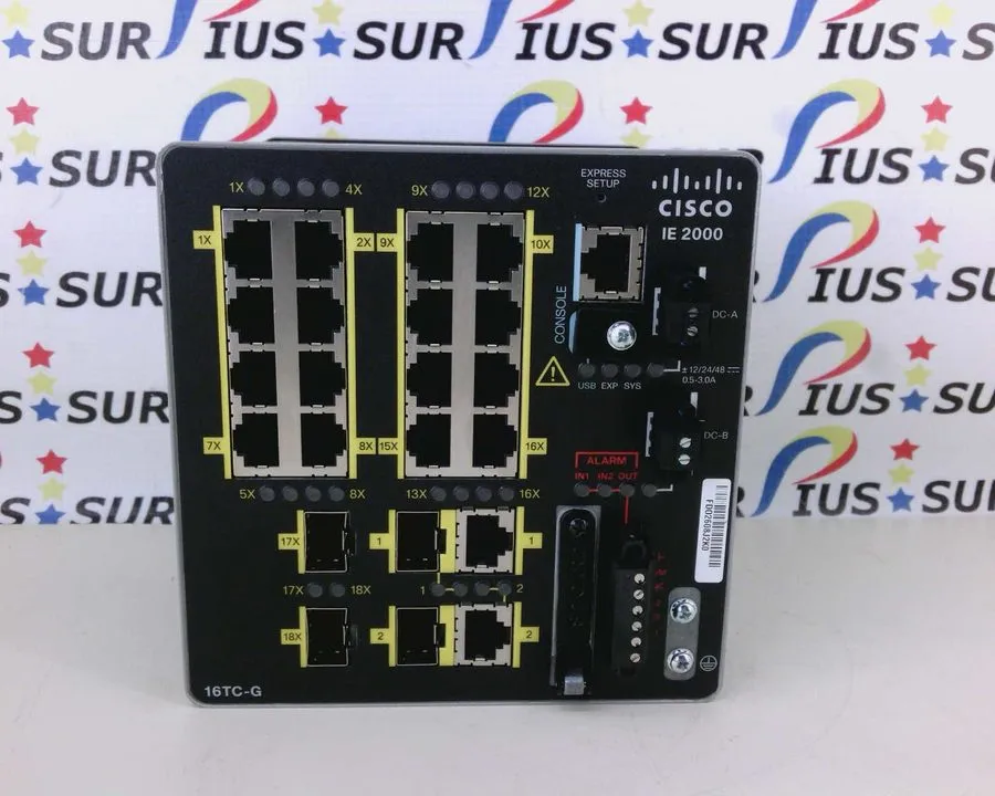 Коммутатор Cisco IE-2000-16TC-G-E Industrial Switch 16-Port Fast Ethernet