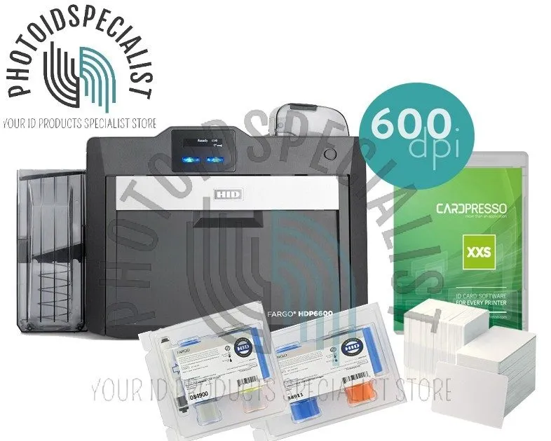 Принтер этикеток HID Fargo HDP6600 Contactless ID Card Printer & Encoder