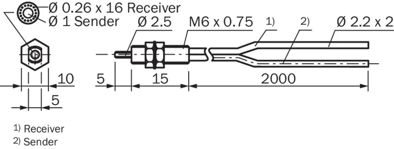 Фотоэлектрический датчик Sick Photoelectric Sensor LL3-DB01 5308074 — фото лота 2
