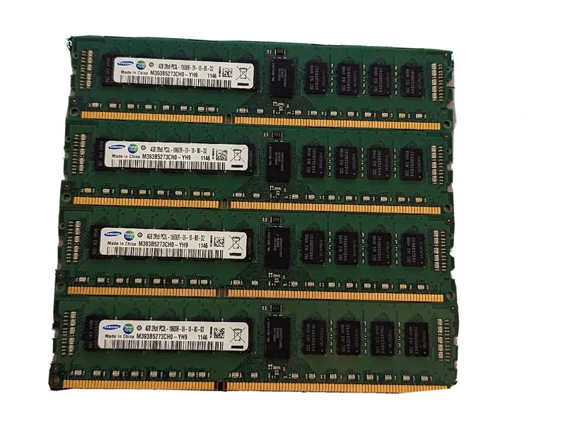 Модуль памяти Samsung 4GB RAM DDR3-1333 2Rx8 PC3L-10600R ECC REGISTERED M393B527