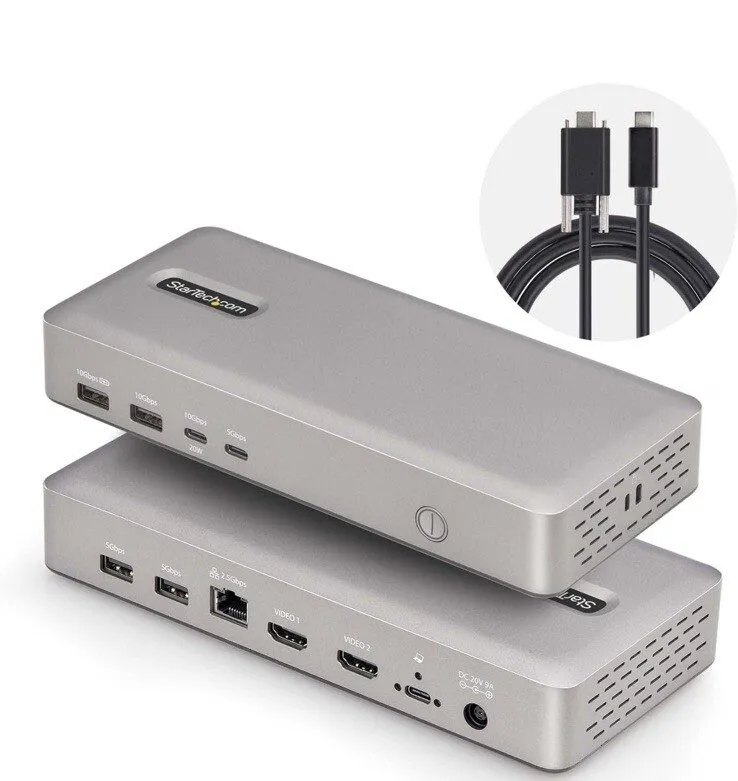 Док-станция USB-C Docking Station (10-in-1, USB4), Up to 100W Charging