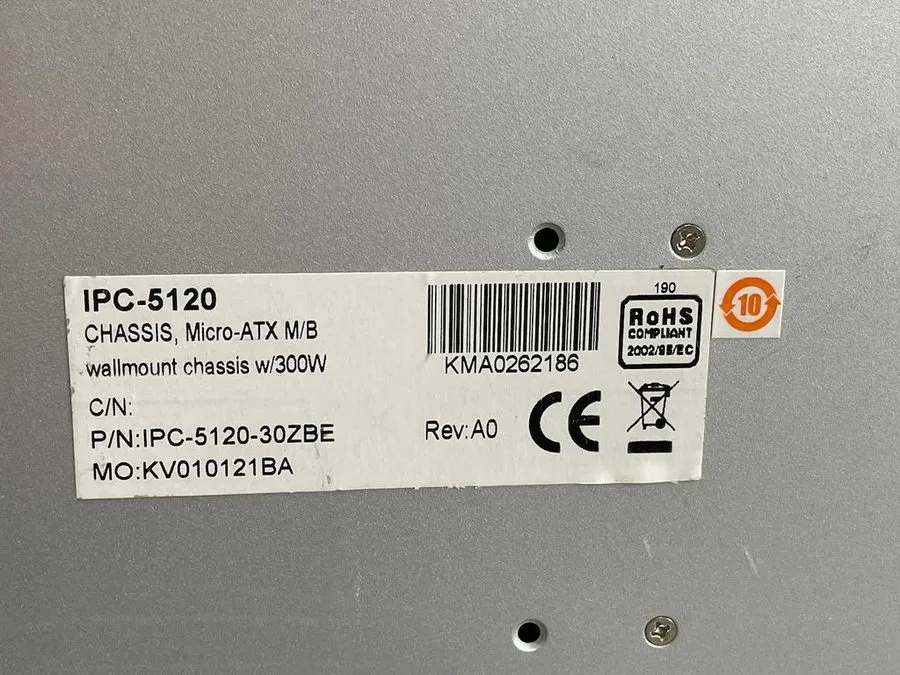 Промышленный компьютер Advantech Ipc-5120-30zbe Industrial Pc + Dongle Twincat-T — фото лота 1