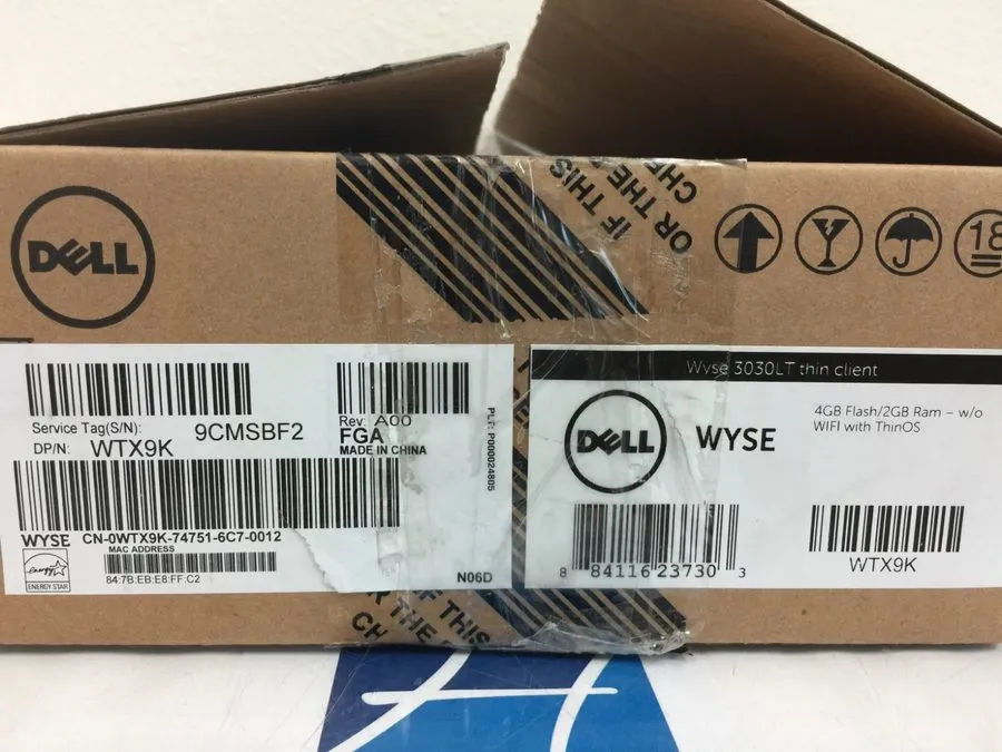 Тонкий клиент Dell Wyse 3030 Thin Client Desktop Motherboard Intel Celeron N2807