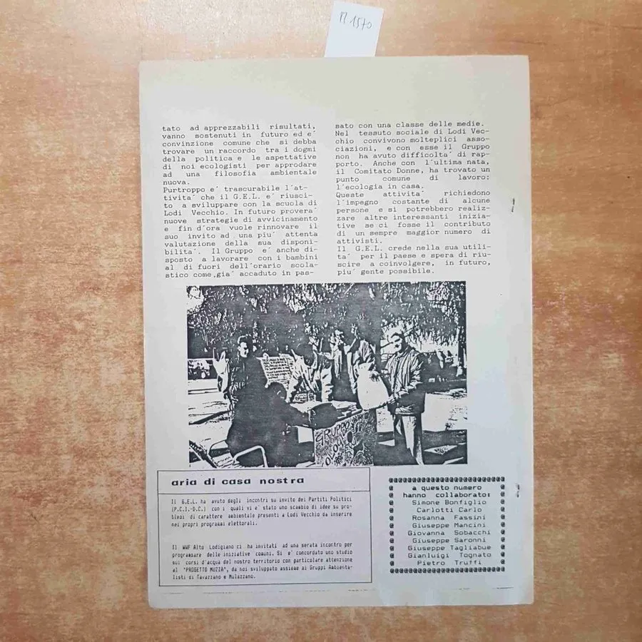 Тонкий клиент Zeitschrift Die Igel Information Öko G. E.L.1990 Lodi Muzza Lodive — фото лота 1
