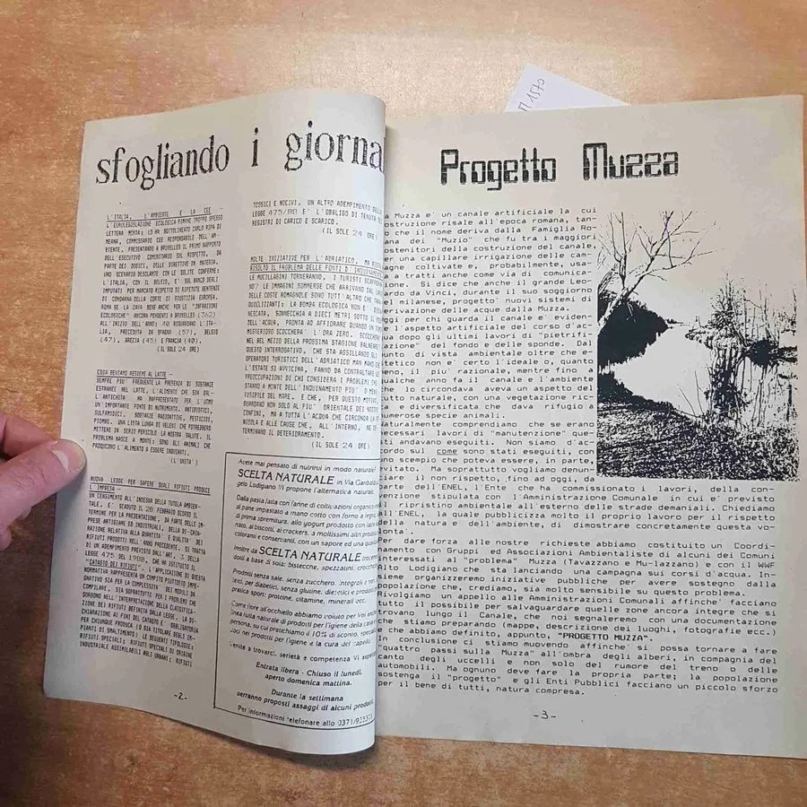 Тонкий клиент Zeitschrift Die Igel Information Öko G. E.L.1990 Lodi Muzza Lodive — фото лота 2