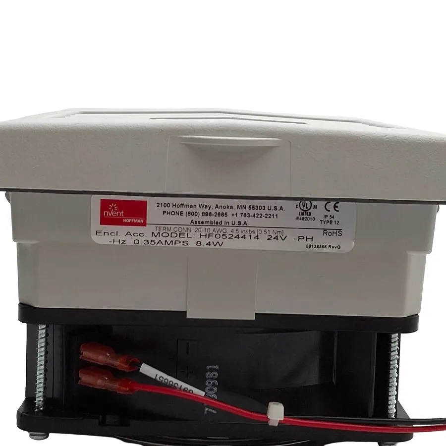 Монтажный шкаф Hoffman HF0524414 nVent Enclosure Filter Fan 24VDC, 35CFM, 5in x