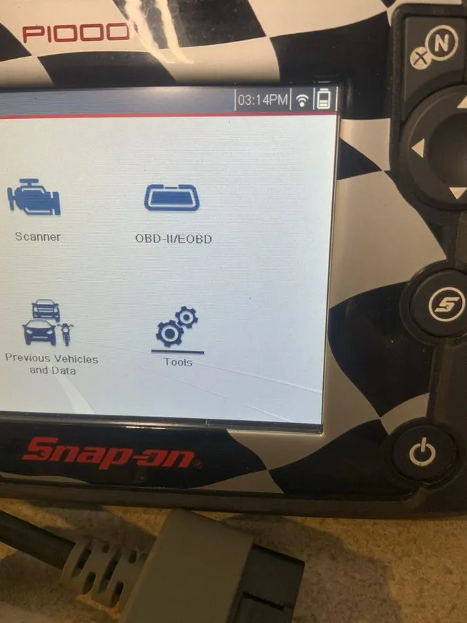 Диагностический сканер Snap On P1000 Motorcycle Scanner Diagnostic Tool EESC334  — фото лота 2