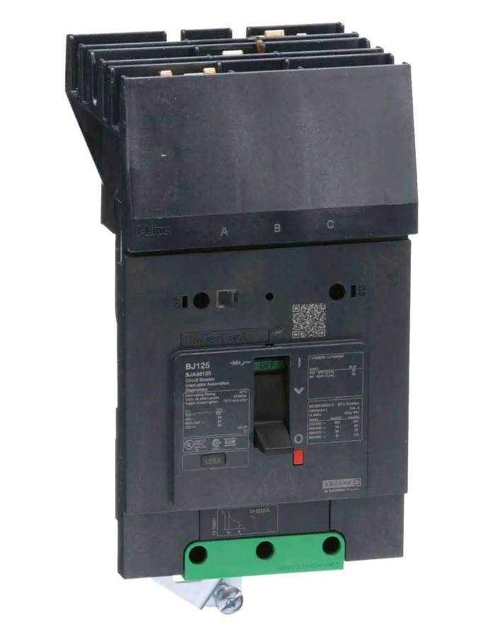 Автоматический выключатель SQUARE D BJA36125 BJ125 125 AMP 65K @ 480V 3P I LINE 