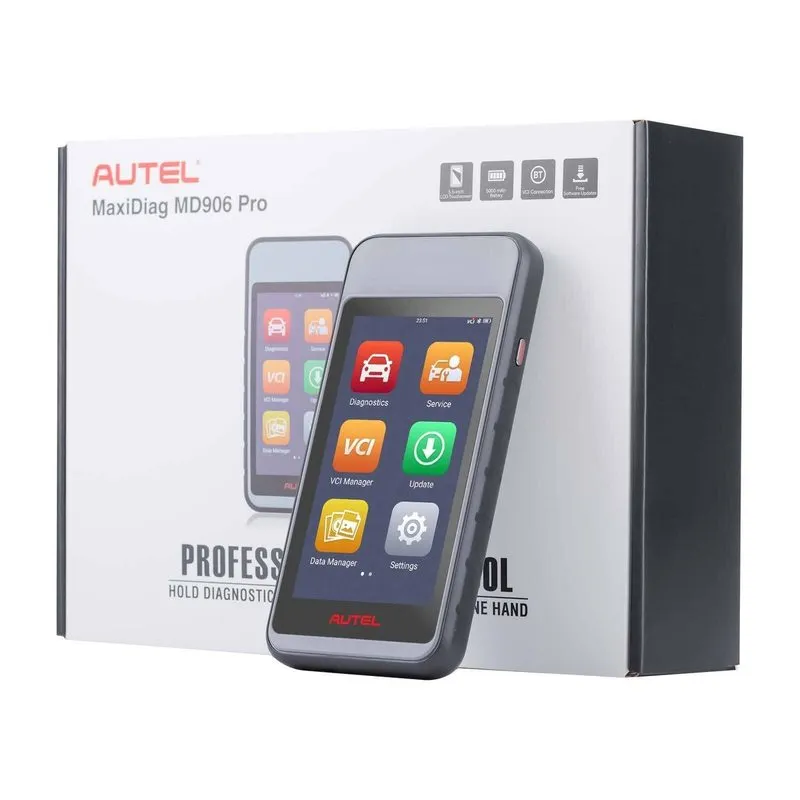 Диагностический сканер 2026 Autel MaxiDiag MD906 PRO Bluetooth Car Scanner Servi — фото лота 3
