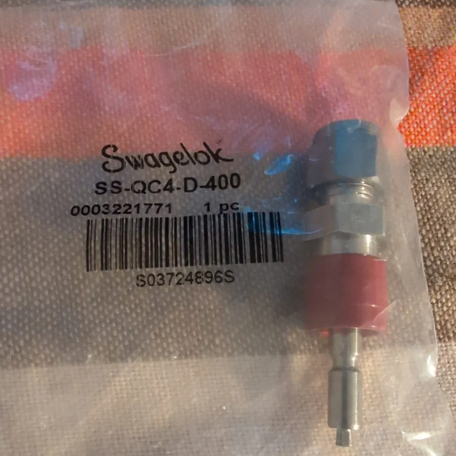 Трубопроводная арматура Swagelok SS-QC4-D-400 SS Instrumentation QC Stem with Va