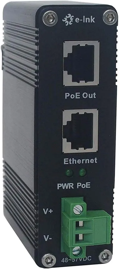 Коммутатор Industrial Gigabit PoE++ Injector 95W 48V DC, IEEE 802.3bt