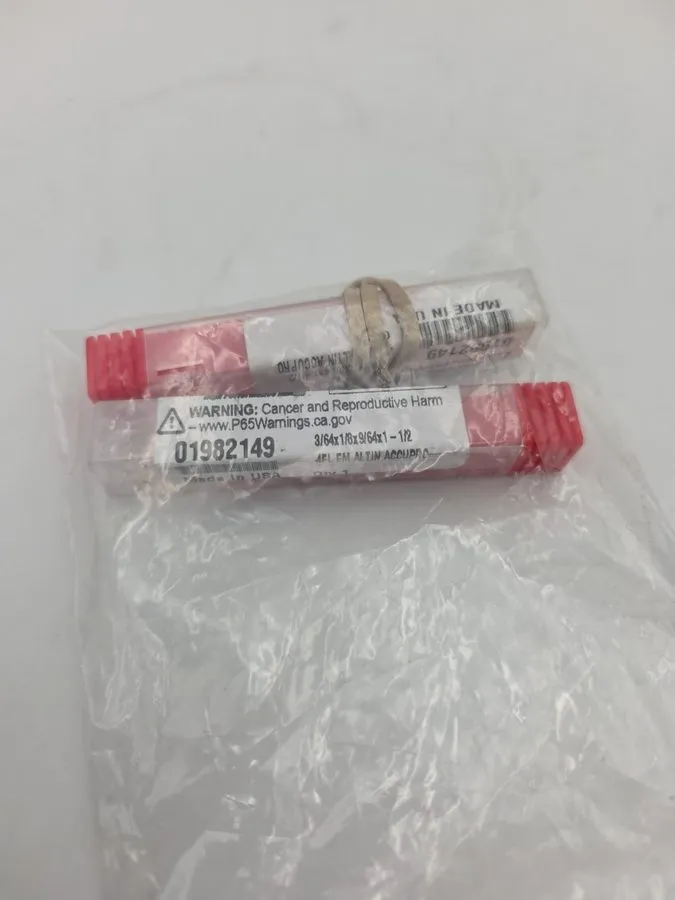 Режущий инструмент Accupro Solid Carbide Square End Mill 3/64" Dia 9/64" LOC 019 — фото лота 1
