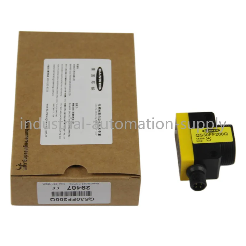 Фотоэлектрический датчик BANNER QS30FF200Q Photoelectric Switch Sensor