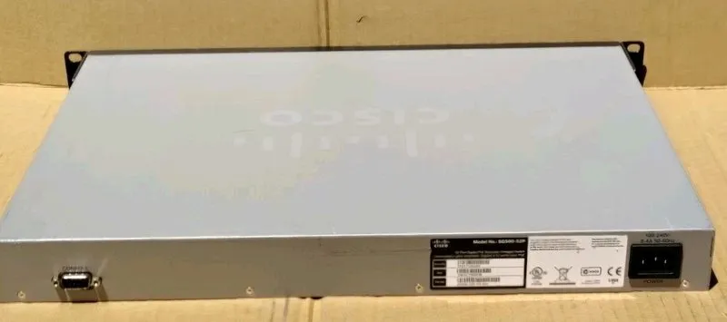 Коммутатор Cisco SG500-52 52-Port Gigabit PoE Stackable Managed Switch — фото лота 3