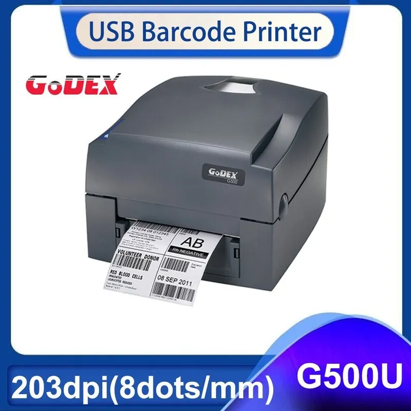 Принтер этикеток Godex G500U 4 inch Thermal Transfer Printer USB 203dpi Label Ba