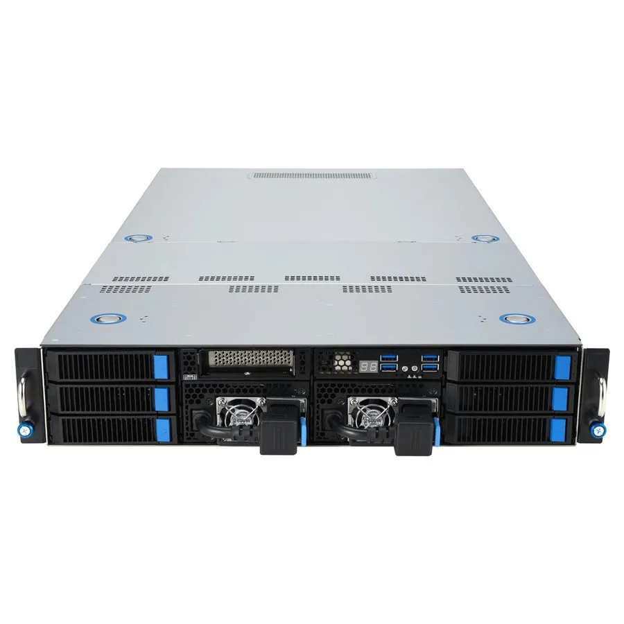 Сервер ASUS ESC4000A-E12 2U AI Server 4x 3.5"(2x NVME) 4x GPU