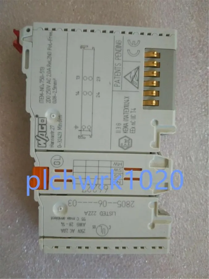 Модуль ввода-вывода WAGO 750-513 module in good condition