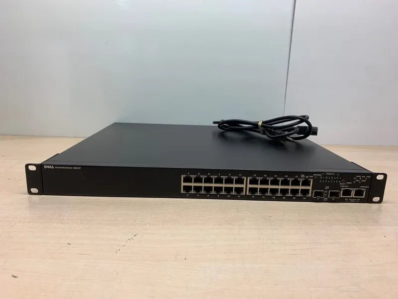 Коммутатор DELL POWERCONNECT 3524P K690K 24 PORT 10/100 POE ETHERNET SWITCH
