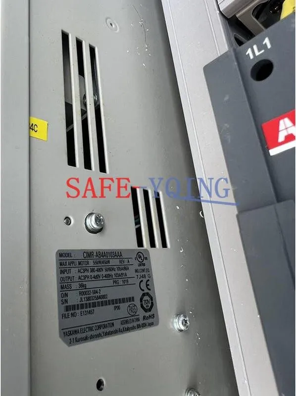 Частотный преобразователь Yaskawa frequency converter A1000 series CIMR-AB4A0103