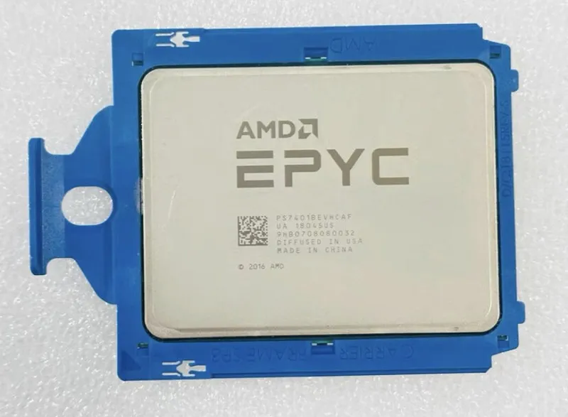 Сервер AMD EPYC 7401 Server CPU 2P 24 Cores 48 Threads 2.0GHz 64MB DDR4 2666MHz 