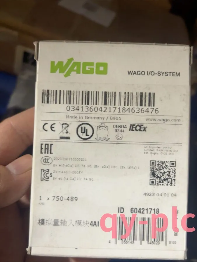 Контроллер WAGO 750-489 Logic Controller Module Fast