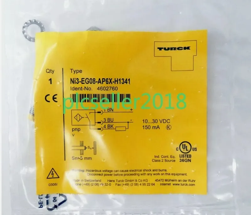 Датчик приближения ONES TURCK NI3-EG08-AP6X-H1341 Sensor&Proximity Switch