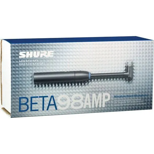 Микрофон Shure BETA 98AMP/C Miniature Cardioid Condenser Drum Microphone — фото лота 1