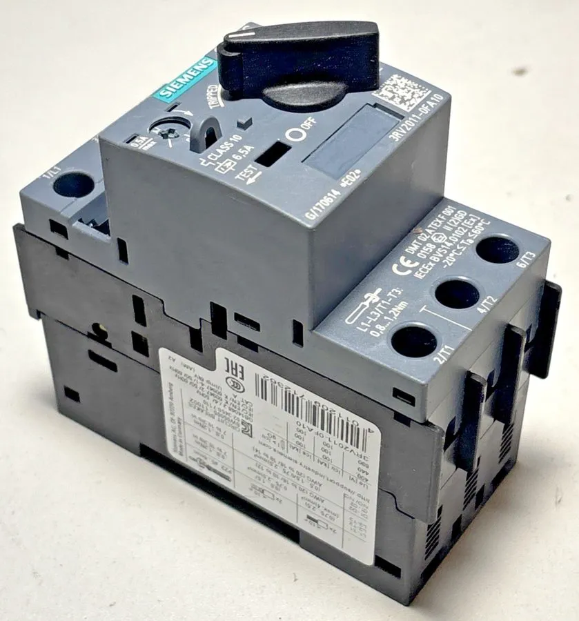 Автоматический выключатель Siemens 3RV2011-0FA10 SIRIUS Motor Protection Circuit — фото лота 1