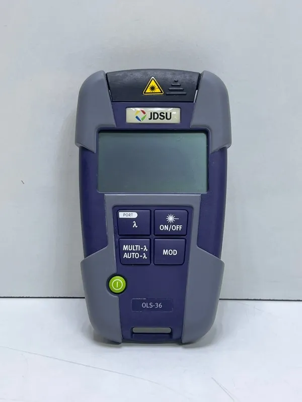 Тестер JDSU/VIAVI OLS-36 SM MM Fiber Optic Light Source Portable Quad 2303/21 OM
