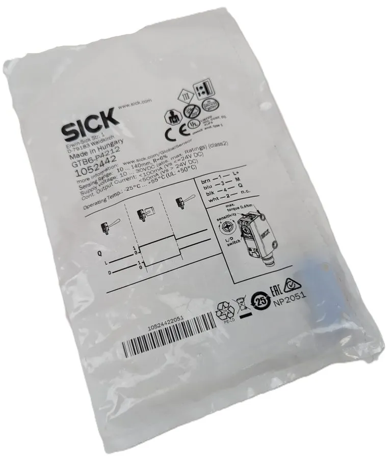 Фотоэлектрический датчик SICK GTB6-P4212 1052442 photoelectric switch sensor