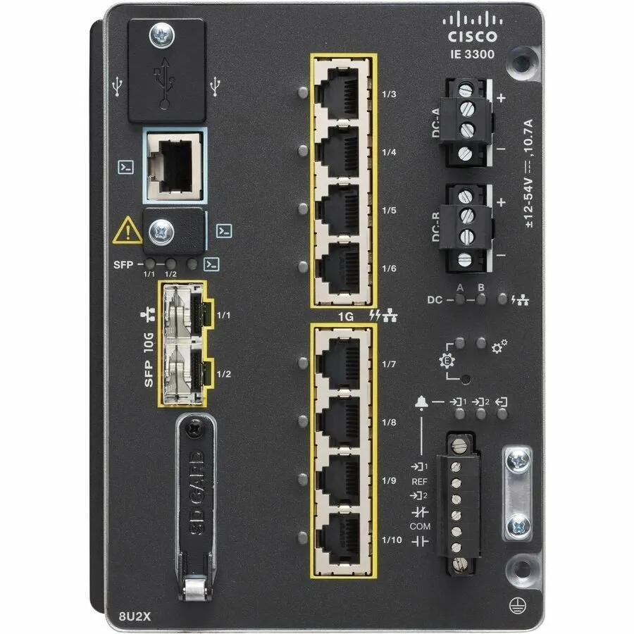 Коммутатор Cisco Catalyst IE-3300-8T2S Rugged Switch — фото лота 1