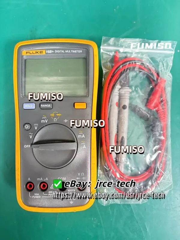 Мультиметр Fluke digital multimeter 15B+instrument automatic range AC/DC 1000V v