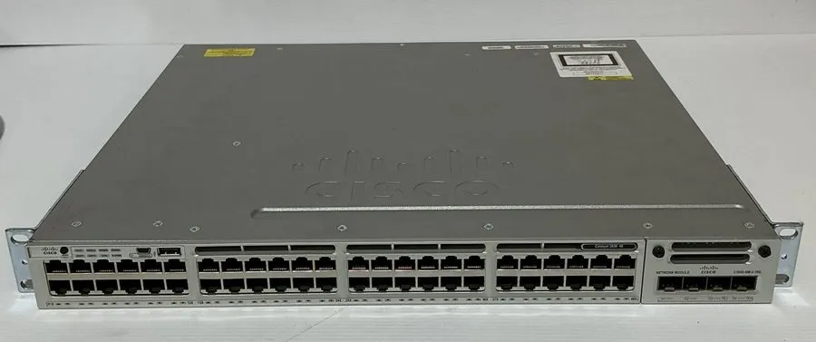 Коммутатор Cisco Catalyst WS-C3850-48T 48 Ports C3850-NM-10G Switch
