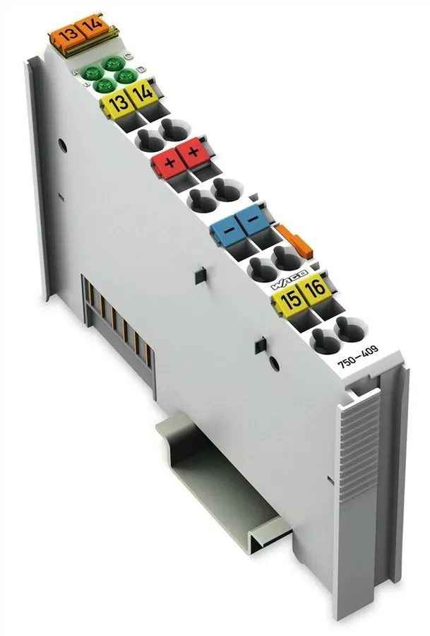 Модуль ввода-вывода Wago 750-409 4 Input module 24VDC .2msec filter sinking
