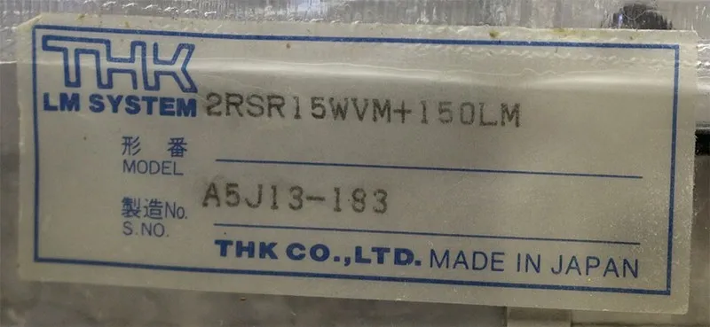 Линейная направляющая THK LM System 2RSR15WVM+150LM Linear Bearing Guide — фото лота 2