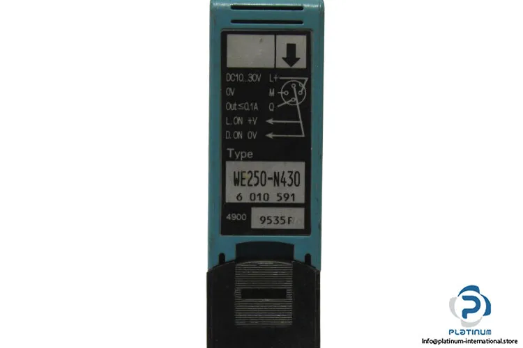 Фотоэлектрический датчик SICK WE250-N430 THROUGH-BEAM PHOTOELECTRIC SENSOR RECEI — фото лота 1