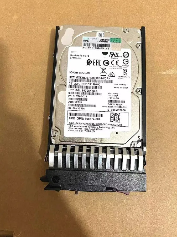 Жёсткий диск Q1H47A 873371-001 HPE MSA 900GB 12G SAS 15K 2.5IN ENTERPRISE HDD Ha