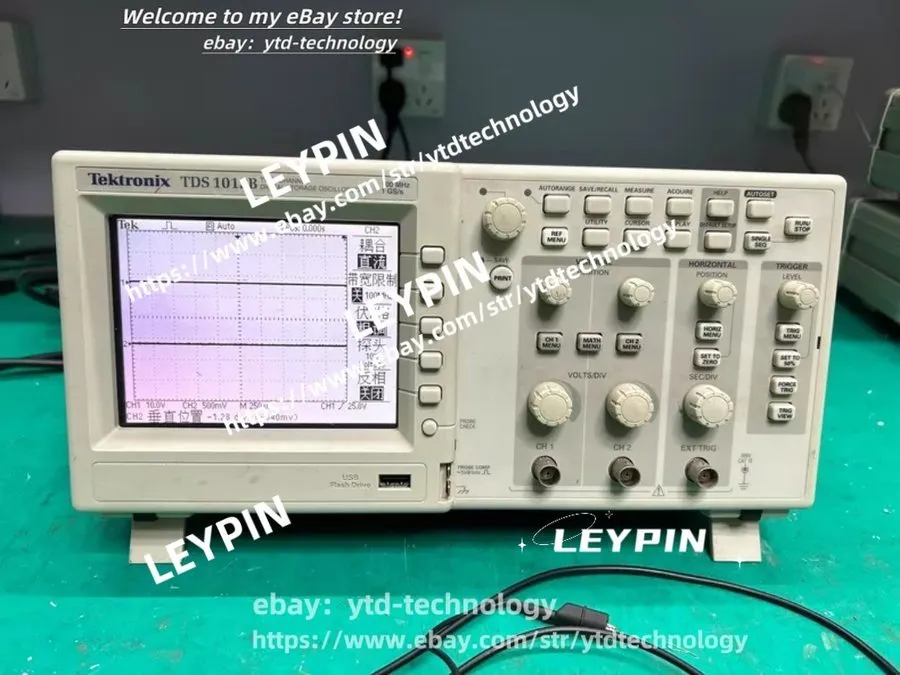 Осциллограф Tektronix TDS 1012B 100Mhz, 1GSa/s Oscilloscope no Accessories *ytd