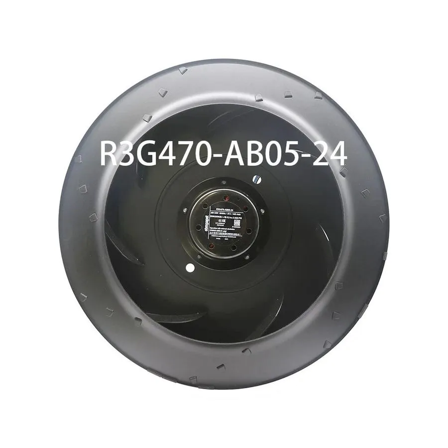 Вентилятор R3G470-AB05-24 Centrifugal fan 200-240VAC 1440RPM φ470MM FFU / AHU fa