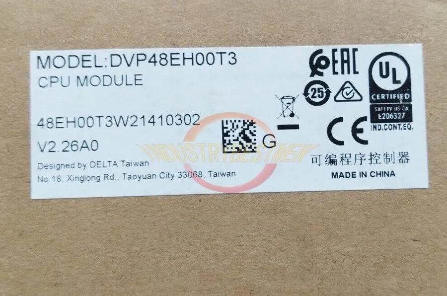 ПЛК Delta DVP-48EH00T3 PLC