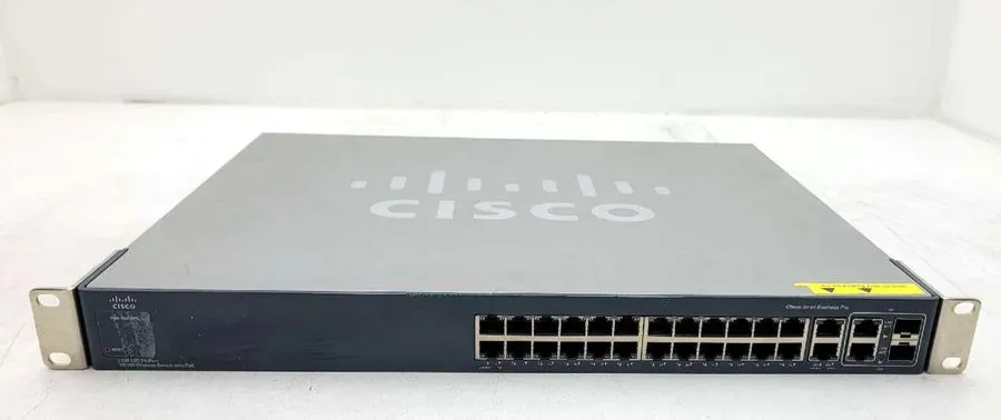 Коммутатор Cisco ESW-520-24P-K9 24-Port 10/100 PoE 4xGbE Uplink Network Switch