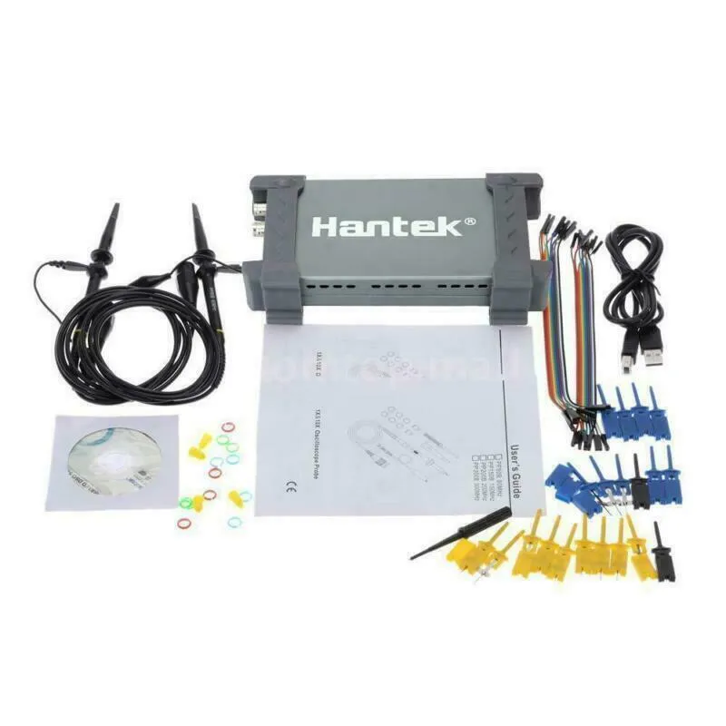 Осциллограф Hantek 6022BL PC-Based Oscilloscope 20MHZ 16Channels USB Portable Lo — фото лота 2