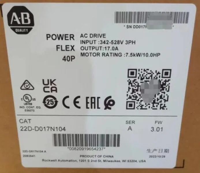 Частотный преобразователь 22D-D017N104