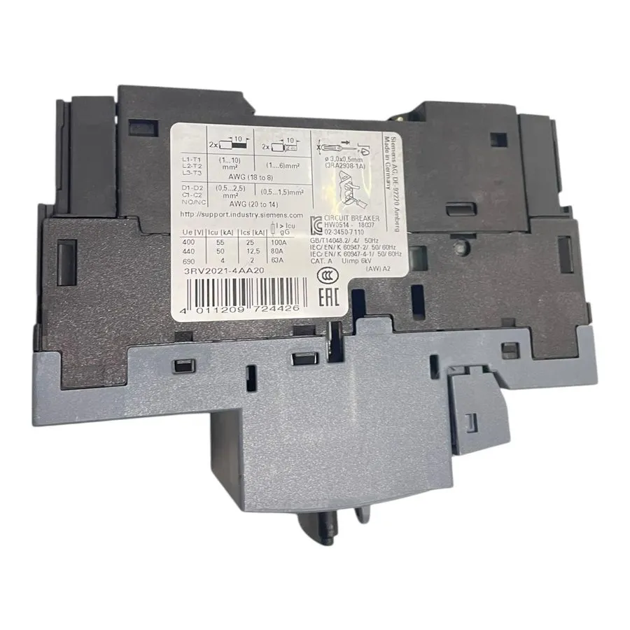 Автоматический выключатель Siemens Circuit Breaker Size S0 для Motor Protection — фото лота 1