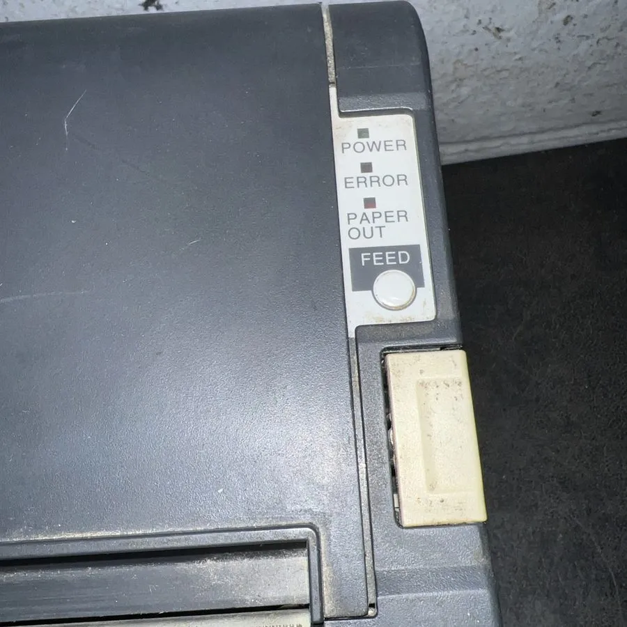 Принтер чеков Epson TM-T88IIP M129B Point Of Sale Receipt Printer Serial Only K5 — фото лота 2