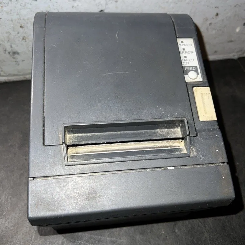 Принтер чеков Epson TM-T88IIP M129B Point Of Sale Receipt Printer Serial Only K5 — фото лота 3
