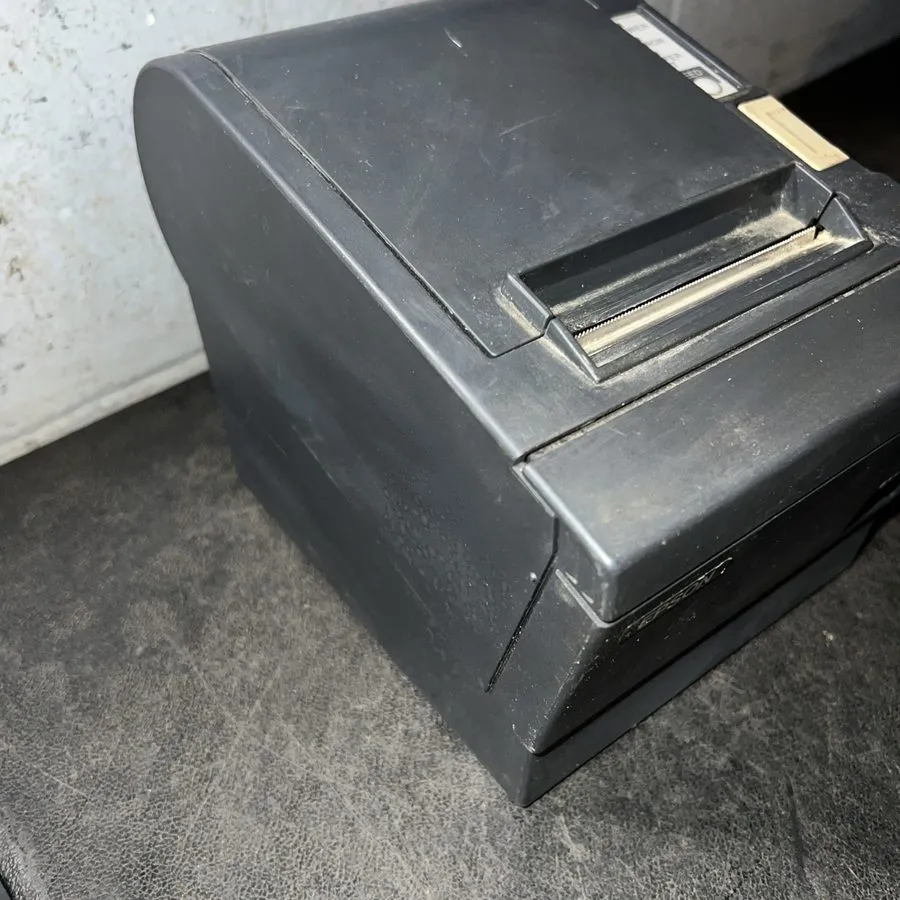 Принтер чеков Epson TM-T88IIP M129B Point Of Sale Receipt Printer Serial Only K5 — фото лота 4