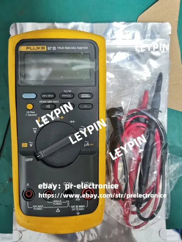 Тестер Fluke 87 III True RMS Digital Multi-Meter with Leads fluke87iii 87-3