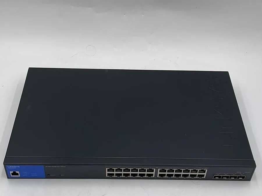 Коммутатор Linksys LGS328MPC 24-Port Managed Gigabit PoE+ Switch with 4 10G SFP+